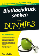 Bluthochdruck senken für Dummies,