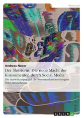 Der Shitstorm: Die neue Macht der Konsumenten durch Social Media