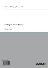 Readings in African Religion