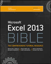 Excel 2013 Bible,