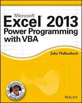 Excel 2013 Power Programming with VBA,