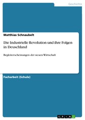 Die Industrielle Revolution und ihre Folgen in Deuschland