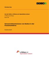 Genussrechtsemissionen von Banken in der Finanzmarktkrise