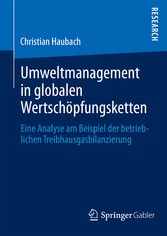 Umweltmanagement in globalen Wertschöpfungsketten