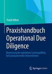 Praxishandbuch Operational Due Diligence