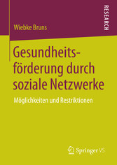 Gesundheitsförderung durch soziale Netzwerke