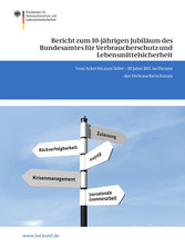 Bericht zum 10-jährigen Jubiläum des Bundesamtes für Verbraucherschutz und Lebensmittelsicherheit