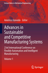 Advances in Sustainable and Competitive Manufacturing Systems