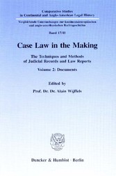 Case Law in the Making.