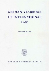 German Yearbook of International Law / Jahrbuch für Internationales Recht.