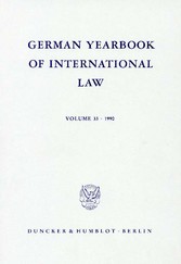 German Yearbook of International Law / Jahrbuch für Internationales Recht.