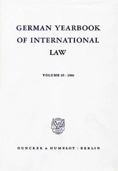 German Yearbook of International Law / Jahrbuch für Internationales Recht.