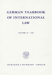 German Yearbook of International Law / Jahrbuch für Internationales Recht.