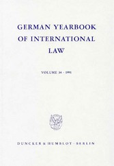 German Yearbook of International Law / Jahrbuch für Internationales Recht.