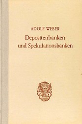 Depositenbanken und Spekulationsbanken.