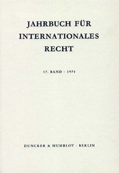 Jahrbuch für Internationales Recht.