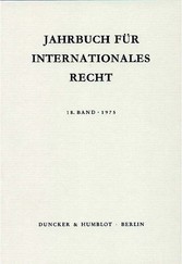 Jahrbuch für Internationales Recht.