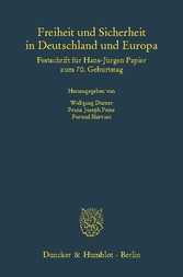 Freiheit und Sicherheit in Deutschland und Europa.