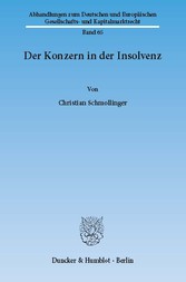 Der Konzern in der Insolvenz.