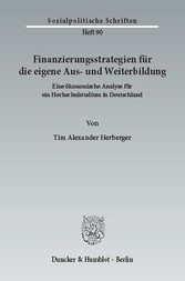 Finanzierungsstrategien für die eigene Aus- und Weiterbildung.