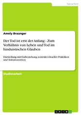 Der Tod ist erst der Anfang - Zum Verhältnis von Leben und Tod im hinduistischen Glauben