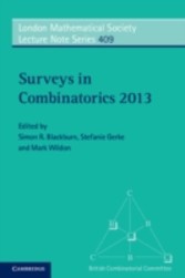 Surveys in Combinatorics 2013