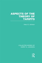 Aspects of the Theory of Tarriffs