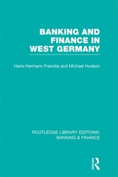 Banking and Finance in West Germany (RLE Banking & Finance)