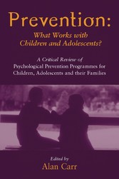 Prevention: What Works with Children and Adolescents