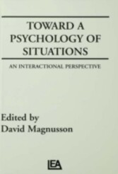 Toward A Psychology of Situations