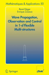 Wave Propagation, Observation and Control in 1-d Flexible Multi-Structures