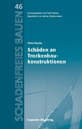 Schäden an Trockenbaukonstruktionen.