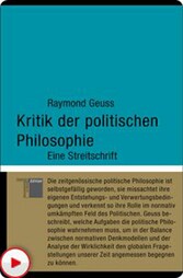 Kritik der politischen Philosophie